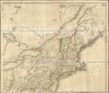 1812 Tardieu Map of New England and British North America (Canada)