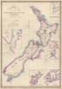 1853 Wyld Map of New Zealand