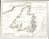 1744 Nicolas Bellin Map of Newfoundland