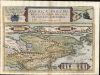 1593 Cornelis De Jode Map of North America