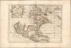 1700 Paolo Petrini Map of North America