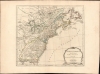 1775 Sayer and Bennett Map of the English Colonies in America (Revolutionary War)