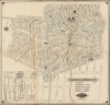 1909 Mason McDuffie Promotional Cadastral Map of Northbrae, Berkeley, California