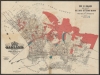 1903 Woodward and Watson Map of Oakland, California and Nearby Cities