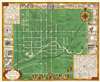 1929 Knapp Pictorial Map of Oberlin, Ohio and Oberlin College