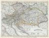 1849 Meyer Map of Austria