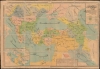 1917 Maarif-i Nezareti Folding Map of the Ottoman Empire
