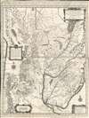 1760 Dávila Jesuit Map of Paraguay, Uruguay, La Plata