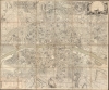 1777 Desnos / Deharme Wall Map of Paris, France