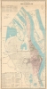 1935 Service Géographique de l'Indochine Wall Map of Phnom Penh, Cambodia