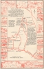 1954 White Pictorial Map of Garden of the Gods and Pikes Peak, Colorado