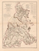 1862 Kiepert / Almazan Map of Puebla, Mexico