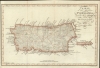 1814 Thomas Lopez Map of Puerto Rico / Porto Rico