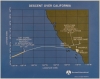 Deorbit and Entry Track. Entry Ground Track. Descent Over California. STS-8 Approach and Landing Runway 22 Edwards Air Force Base, Calif. - Alternate View 3 Thumbnail