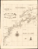 1647 / 1661 Dudley Map of North America East Coast