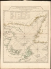 1775 Sayer and Bennett chart of the Gulf of St. Lawrence (with surveys of James Cook)