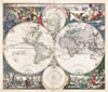 1685 Bormeester Map of the World