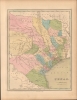 1846 Bradford Map of the Republic of Texas (after Austin)