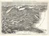 1865 Spamer View of the United States, U.S. Civil War