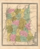 1842 Greenleaf Map of Vermont and New Hampshire