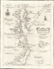 1647 / 1661 Dudley Chart of Chespeake Bay, Virginia, Carolinas