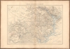 1890 Vorzet Map of Washington, D.C. and Northeastern Virginia