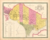 1846 Mitchell Map of Washington D.C. w/Georgetown