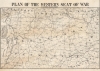 1862 Lathrop Map of the U.S. Civil War Western Theater (Kentucky and Tennessee)