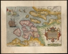 1570 / 1587 Ortelius and Van Deventer map of Zeeland, The Netherlands